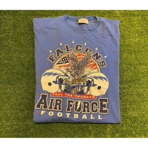 Air Force Falcons shirt mens extra large blue vintage football Y2K retro 35